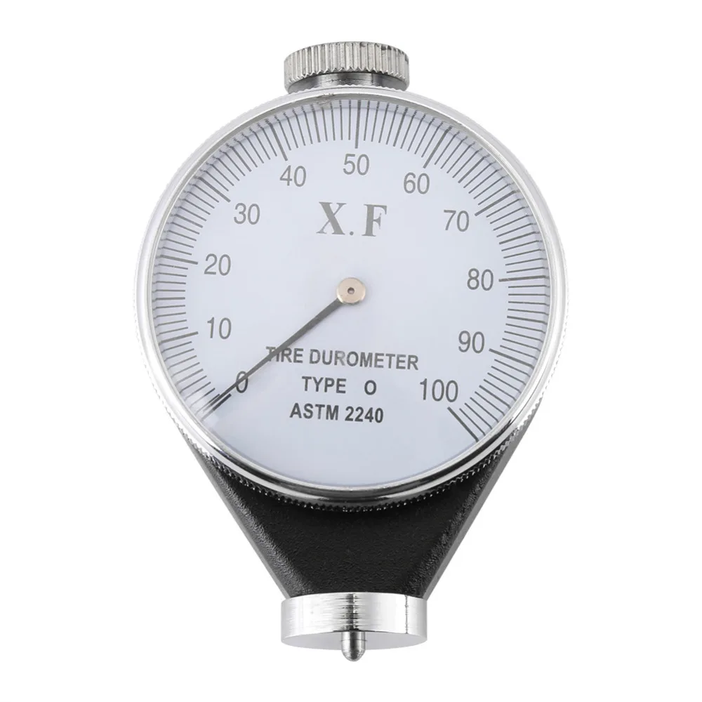 Type O Rubber Tire Durometer Hardness Tester 0.1mm Accuracy Tire