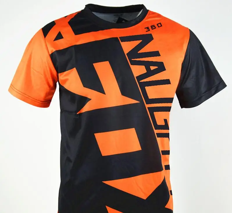 XC MX 360 SHIV Motocross Jersey DH горный велосипед ATV Велоспорт гоночная футболка внедорожный Dirt bike мужская летняя майка Оранжевый