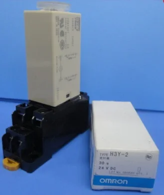 

free shipping 10pcs H3Y-2 AC 220V Delay Timer Time Relay 30 Seconds Base
