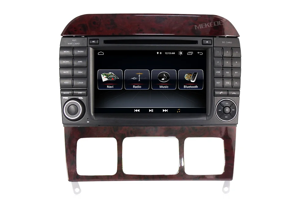 Clearance Free shipping 2DIN Android 8.0 Car dvd player radio For Mercedes Benz S-Class W220 W215 S280 S320 S350 S400 GPS Navi RDS BT WIFI 13