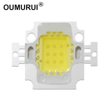 10 шт. 10 Вт светодиодный cob чип высокой мощности Светодиодный прожектор белый 6000 k/Теплый 3000k 900mA 9-12V 800-1000LM 30mil Genesis