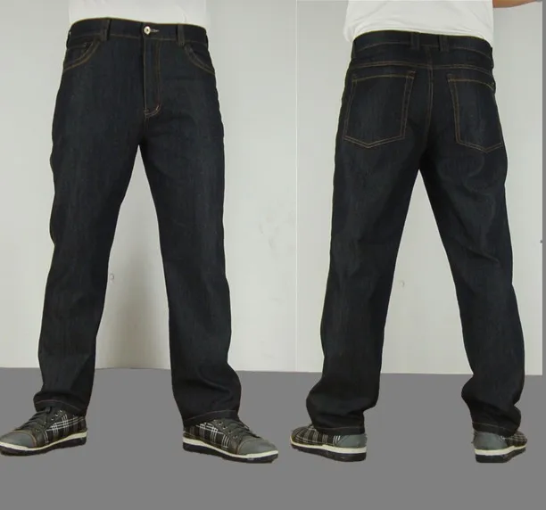Free Shipping Plus Size Casual Men's Clothing Extra Large Male Jeans