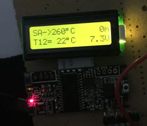 

Digital Soldering Iron Station Temperature Controller for T12 Heating Core