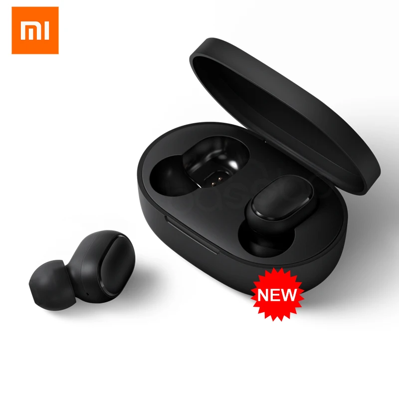 Xiaomi Redmi Airdots TWS Bluetooth наушники стерео беспроводные с микрофоном Handsfree AI