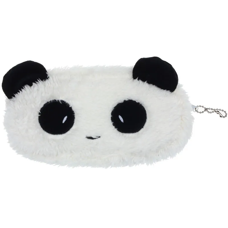 

Kawaii Plush Fluffy Panda Coin Pencil BAG Pouch Case Pack Pendant cases Coin Purse Wallet 72-91#