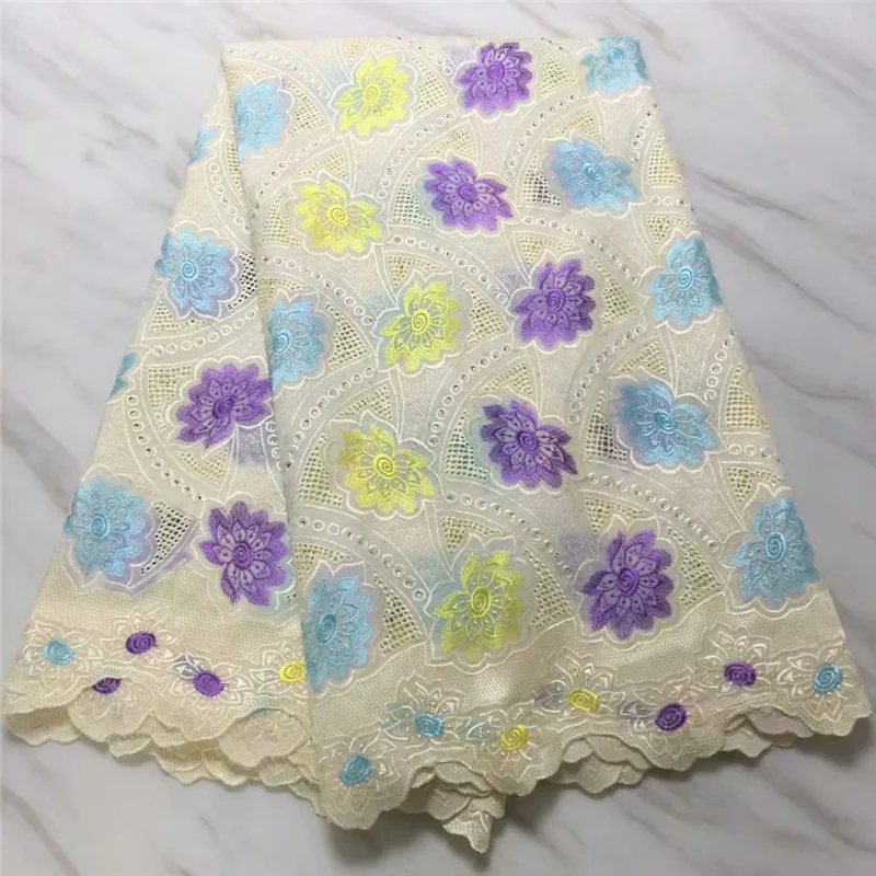 High Quality Stones Swiss Voile Lace In Switzerland Cotton Laces For Nigeria Fabric 2018 JJ252-1 | Дом и сад