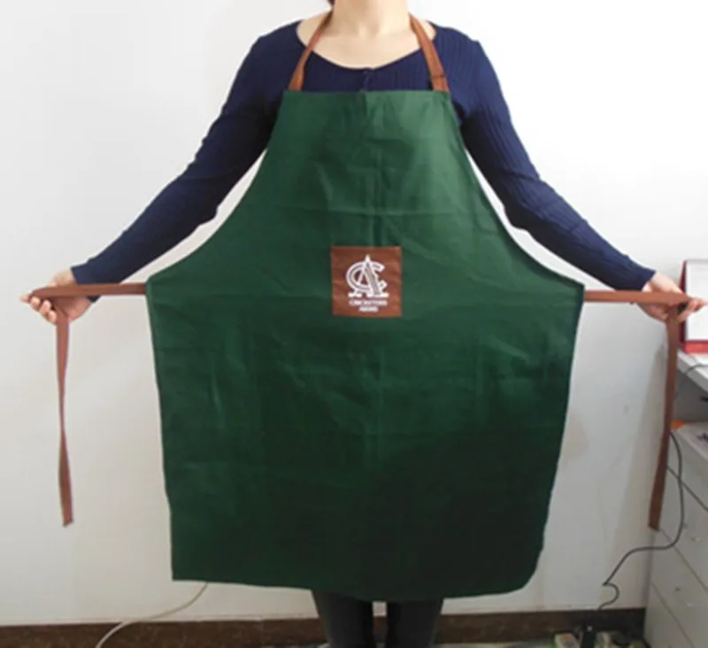 2016 China manufacture cheap customized kitchen Apron 100 Cotton