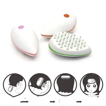 

20PCS The head massager Electric massage scalp comb anti-static loop head