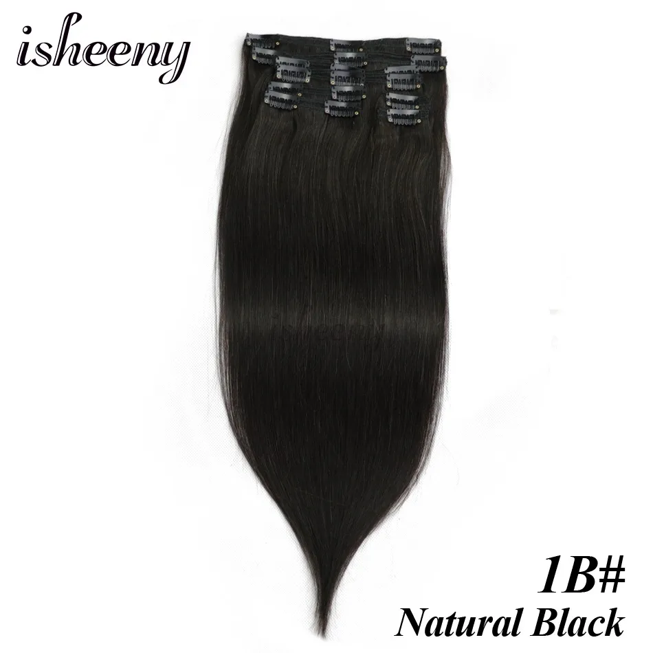 extensão do cabelo Sem Costura Extensões Grampo