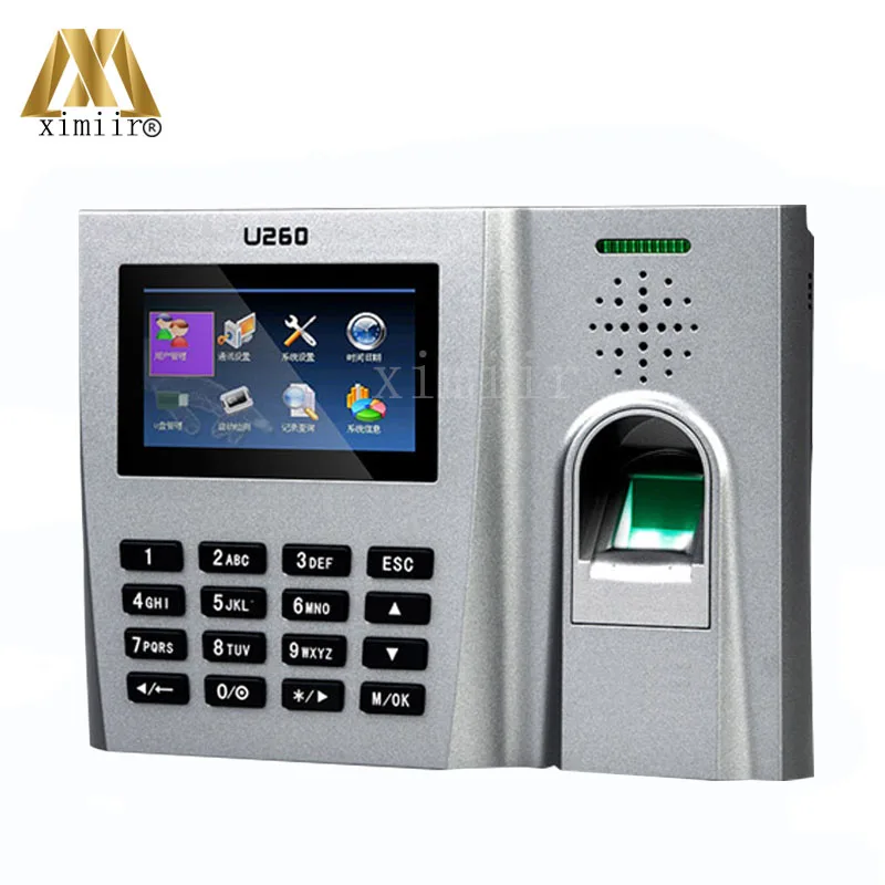 لينكس نظام خادم الويب اللون شاشة U260 البيومترية بصمة وقت على مدار الساعة جهاز تسجيل حضور الموظف تسجيل الحضور لينكس نظام خادم الويب اللون شاشة U260 البيومترية بصمة وقت على مدار الساعة جهاز تسجيل حضور الموظف تسجيل الحضور