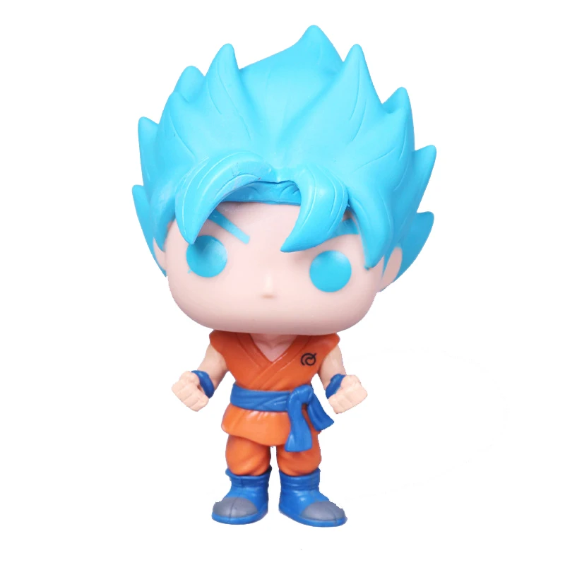 Экшн фигурка FUNKO POP Dragon Ball SUPER SAIYA GOKU #121 кукла Коллекционная модель игрушки для