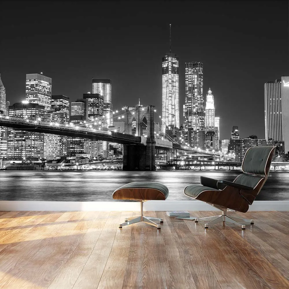 90 Manhattan Skyline and Brooklyn Bridge - Landscape