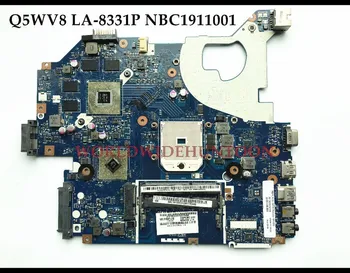 

NBC1911001 NB.C1911.001 For acer aspire V3-551G laptop motherboard Q5WV8 LA-8331P Socket FS1 DDR3 Radeon HD 7670M 2GB Tested