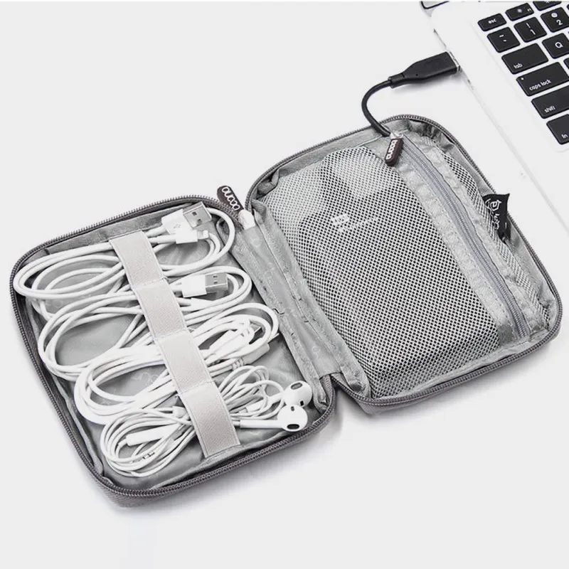

Portable 2.5 Inch Digital Accessories Storage Bag High Quality Large Capacity Beautiful Practical Storage Bag