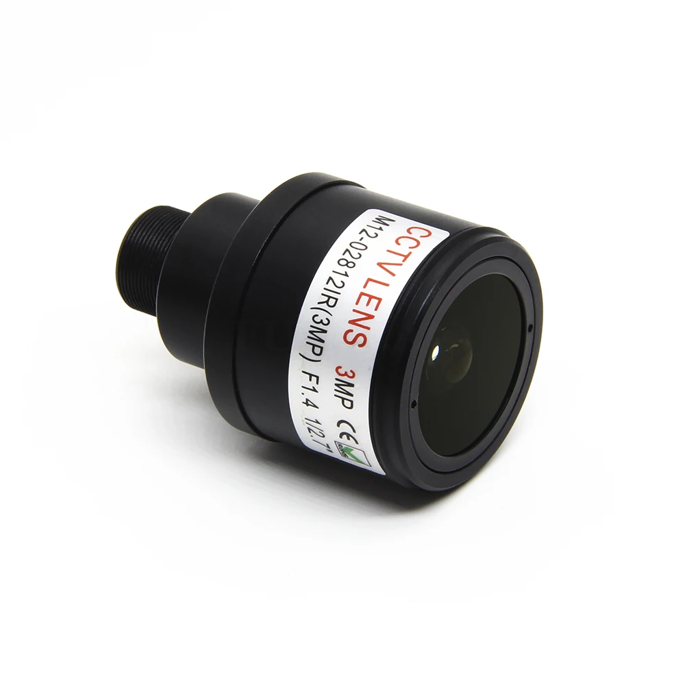 Camera Lens 3Megapixel Varifocal CCTV Lens 2.8-12mm M12 Mount 1/2.7 inch Manual Focus and Zoom For 720P 1080P IP/AHD Camera