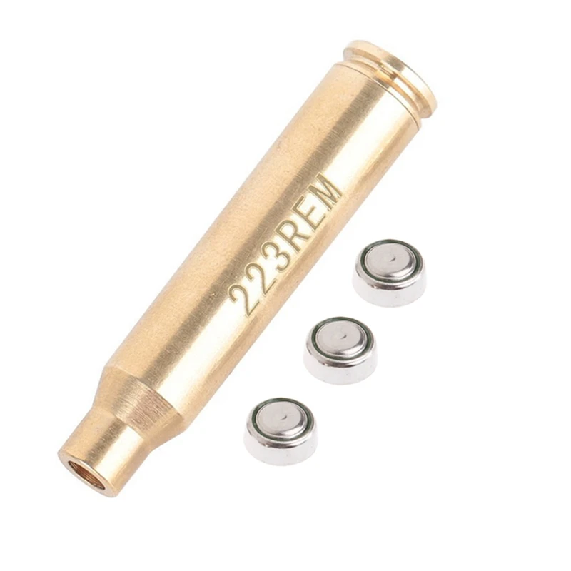 

223 REM Laser Red Dot Cartridge Bore Sight 5.56 Nato Boresight For Scope Hunting