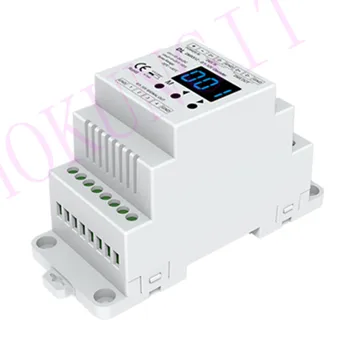 

DMX512 to 4CH 0-10V Decoder DL Guideway DMX512 Signal Converter 0-10V LED Dimmer DMX 512 Signal to 0-10V Signal RGB/RGBW Control