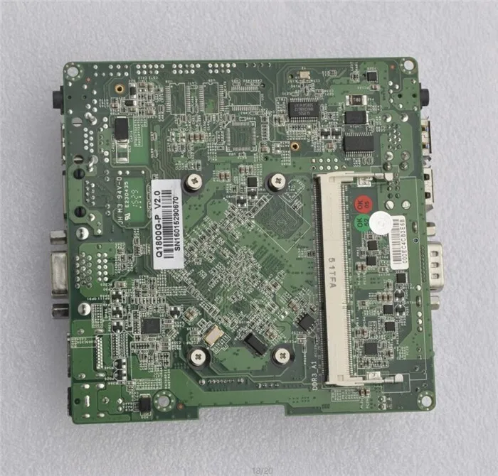 Ultra thin Nano Mini-ITX motherboard  Q1900N celeron J1900  quad core  win 10  linux  DC 12V WOL PXE