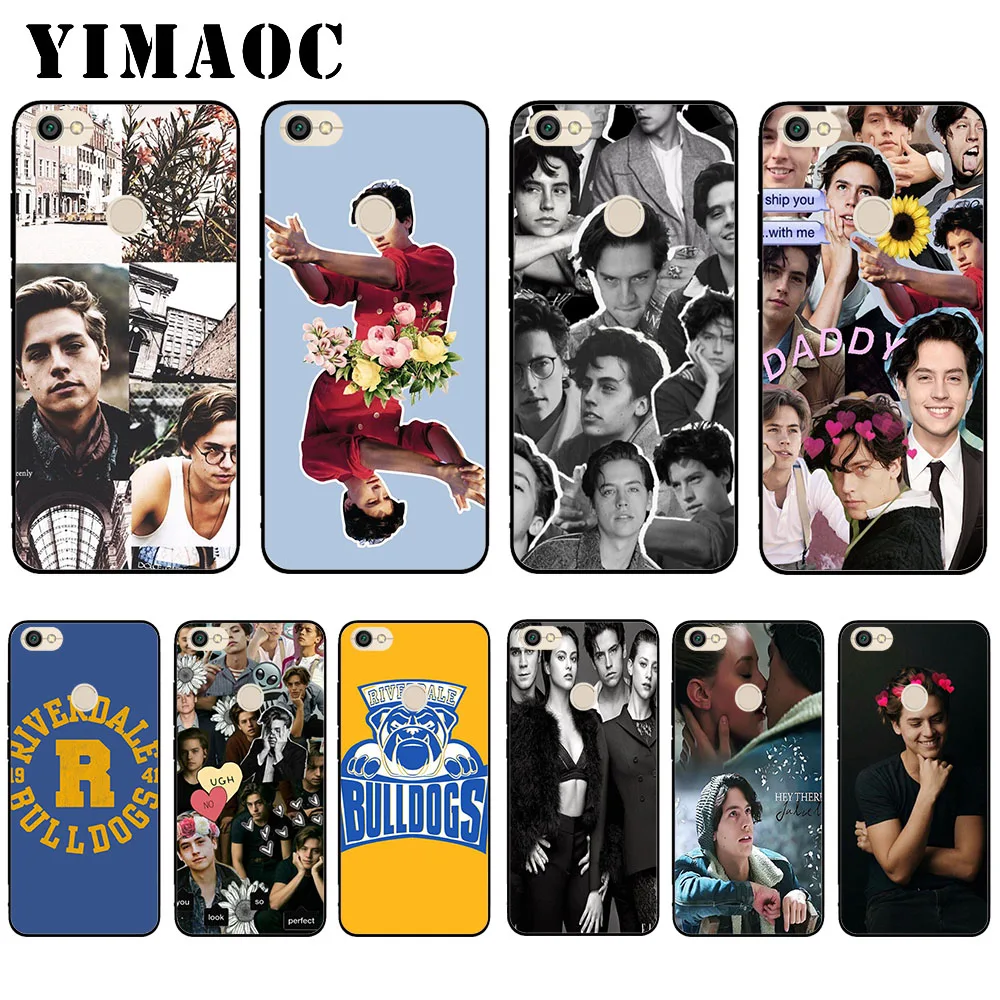 

YIMAOC Riverdale Series Cole Sprouse Soft Case for Xiaomi Redmi 4A Note 4X 5 Plus 5A Pro Prime