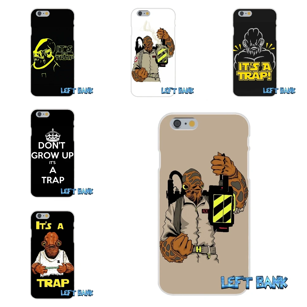 It's a trap Star Wars Soft Silicone TPU Transparent Cover Case For Samsung Galaxy Note 3 4 5 S4 S5 MINI S6 S7 edge | Мобильные