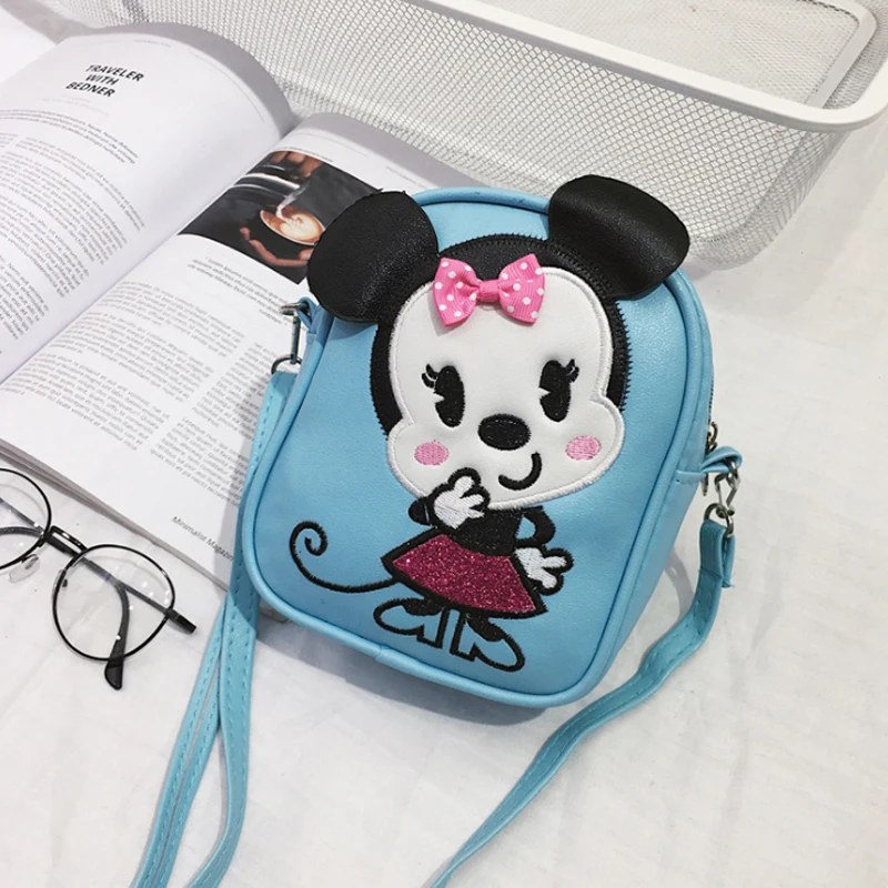 Disney Kids/Новые рюкзаки в форме мышки Минни Микки для маленьких девочек и мальчиков