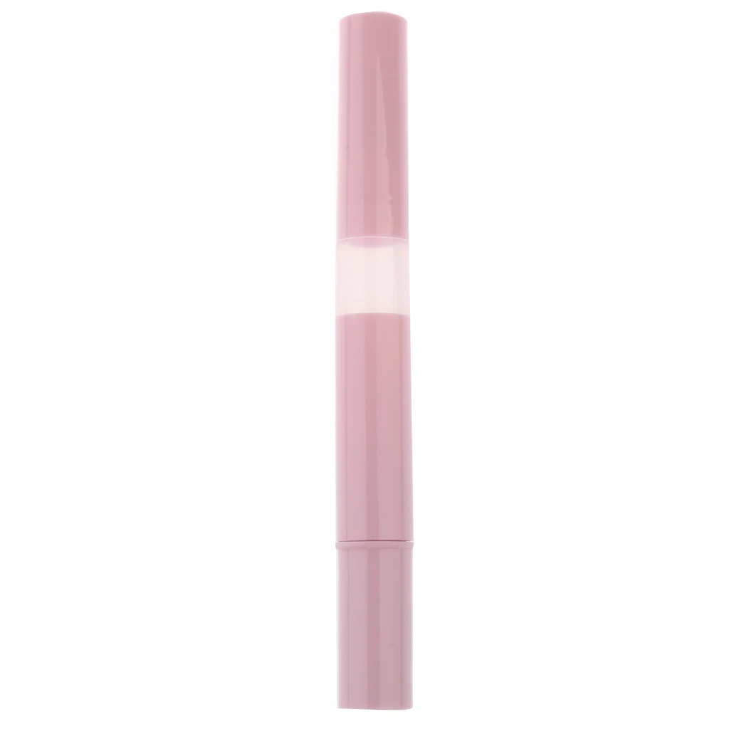 5Pcs 3ml Portable Empty Twist Pen with Brush Cuticle Oil Container Lip Gloss Balm Nail Polish Tube