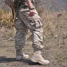 Военные тактические мужские брюки Emerson, тактические прочные военные армейские брюки-карго, повседневные камуфляжные брюки