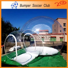 Туфлях-лодочках! Прозрачная надувная купольная палатка надувная круглая палатка прозрачный надувной навес для кемпинга на открытом воздухе