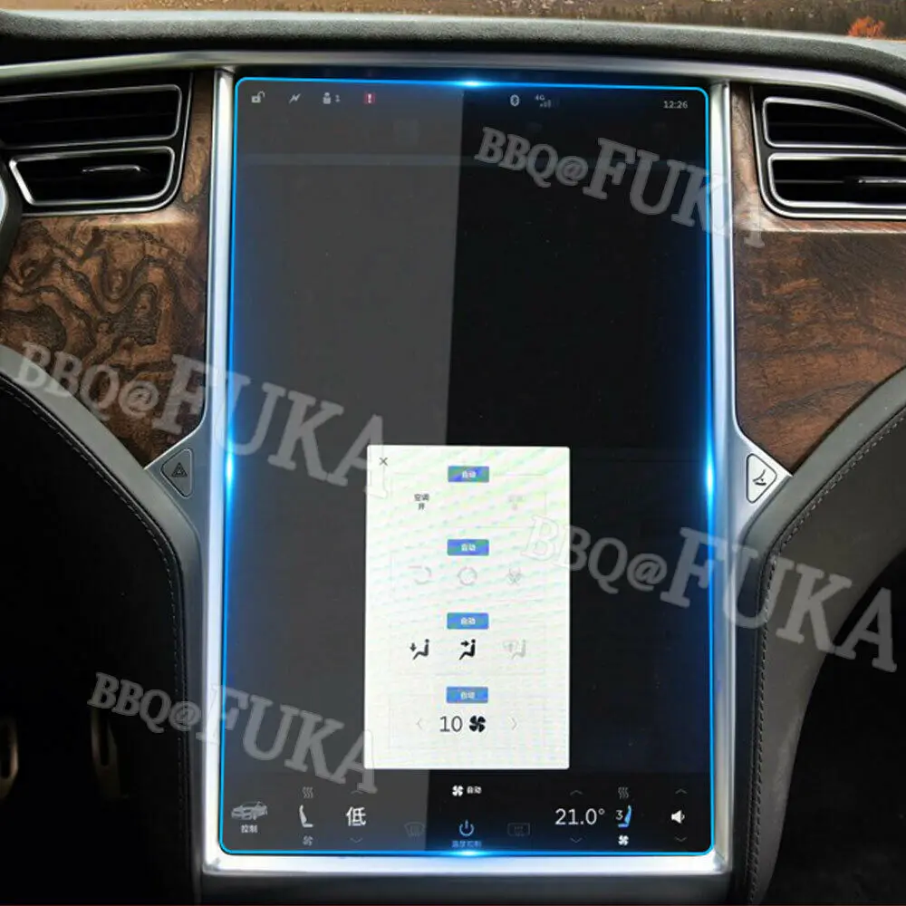 

For Tesla Model S X 2014-2018 17" GPS Navigation Screen Film Anti Scratch Protector
