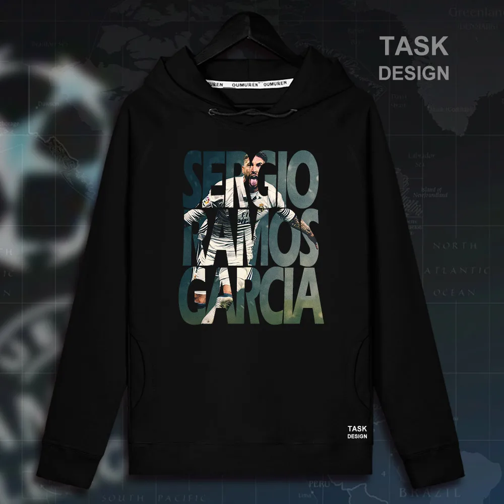 

Sergio Ramos Men pullovers hoodies sweatshirt Clothing streetwear tracksuit real casual Spain footballer Madrid star spring 01