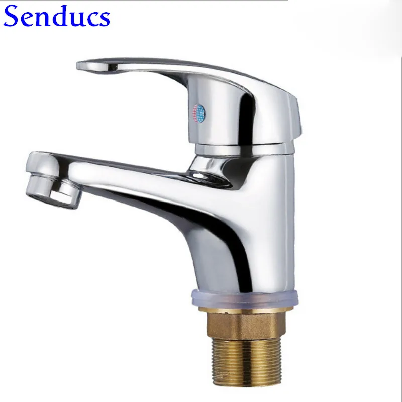 Free shipping single handle basin sink tap by zinc alloy bathroom water
