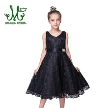 Платье принцессы для девочек; высокое качество; платье подружки невесты на свадьбу; платья для девочек-подростков; праздничный костюм; кружевная Одежда для девочек