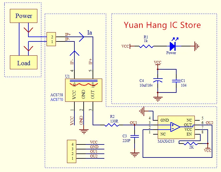 Схема подключение acs. Датчик тока acs758. Датчик тока acs758 схема включения. Датчик тока acs712 схема. Acs758 scheme.