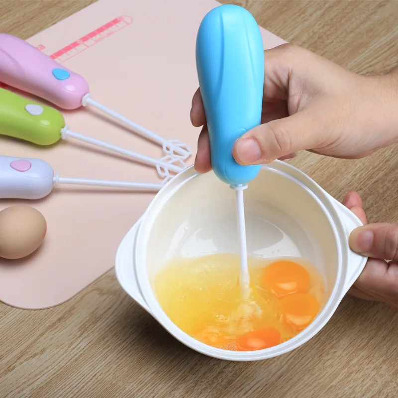 

2pcs Portable Hand Mini Mixer Blender Batidora Food Egg Coffee Frother Mikser Whisk Mixer Stick Blender Licuadora Kitchen Tools
