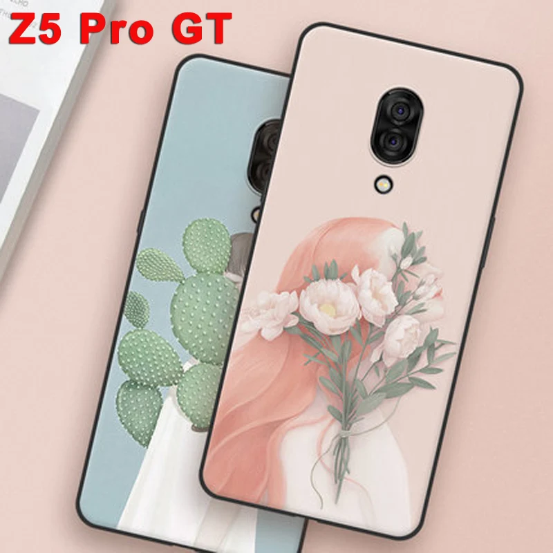 Для lenovo Z5 pro GT GT855 чехол в литературном стиле Мягкий ТПУ чехол для телефона s Для lenovo Z5pro GT чехол Z5proGT 6,3" чехол оболочка