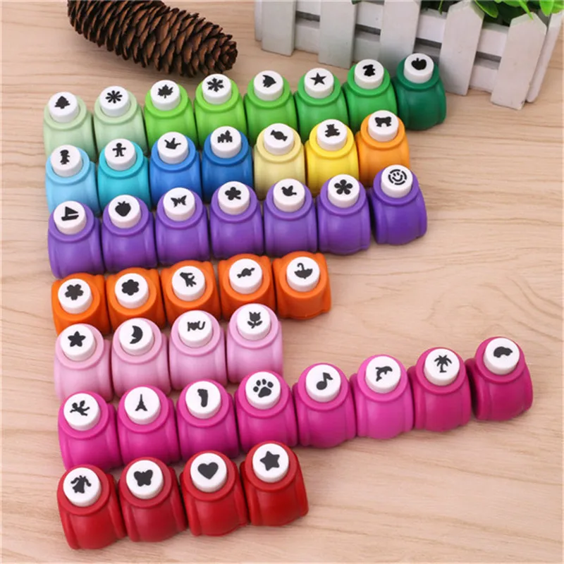

1PC Hole Punch Craft DIY Scrapbooking Cards Printing Paper Shaper Mini Cutter Random Color Drop Shipping