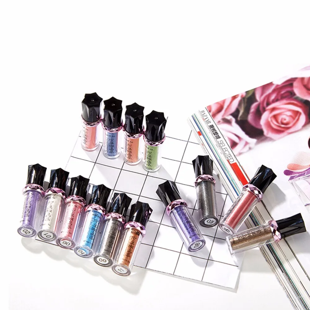 14-Colors-Women-Gilrs-Long-Lasting-Mineral-Shadow-Eye-Balls-Shiimer-Gold-Eyeshadow-Pen-Makeup