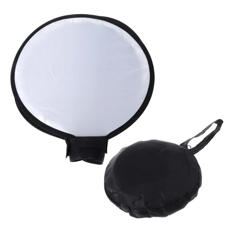 40cm Portable Soft Box Flash Diffuser Round Speedlite Dome For Canon