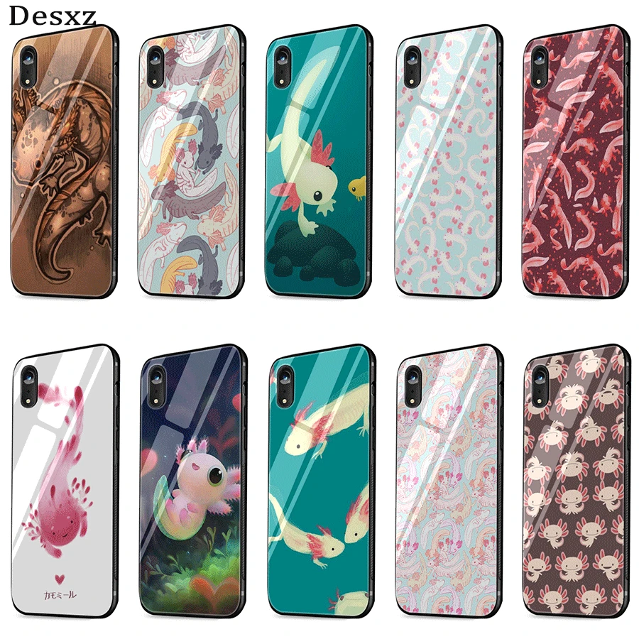 Tempered Glass Case For iPhone 6 6s 7 8 Plus 5 5s SE X XS