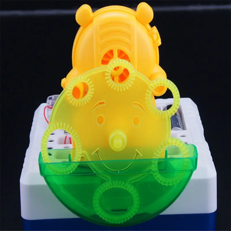 Educational Toy DIY Manual Bubble Science Equipment Learning Experimental Prop For Kids (3)