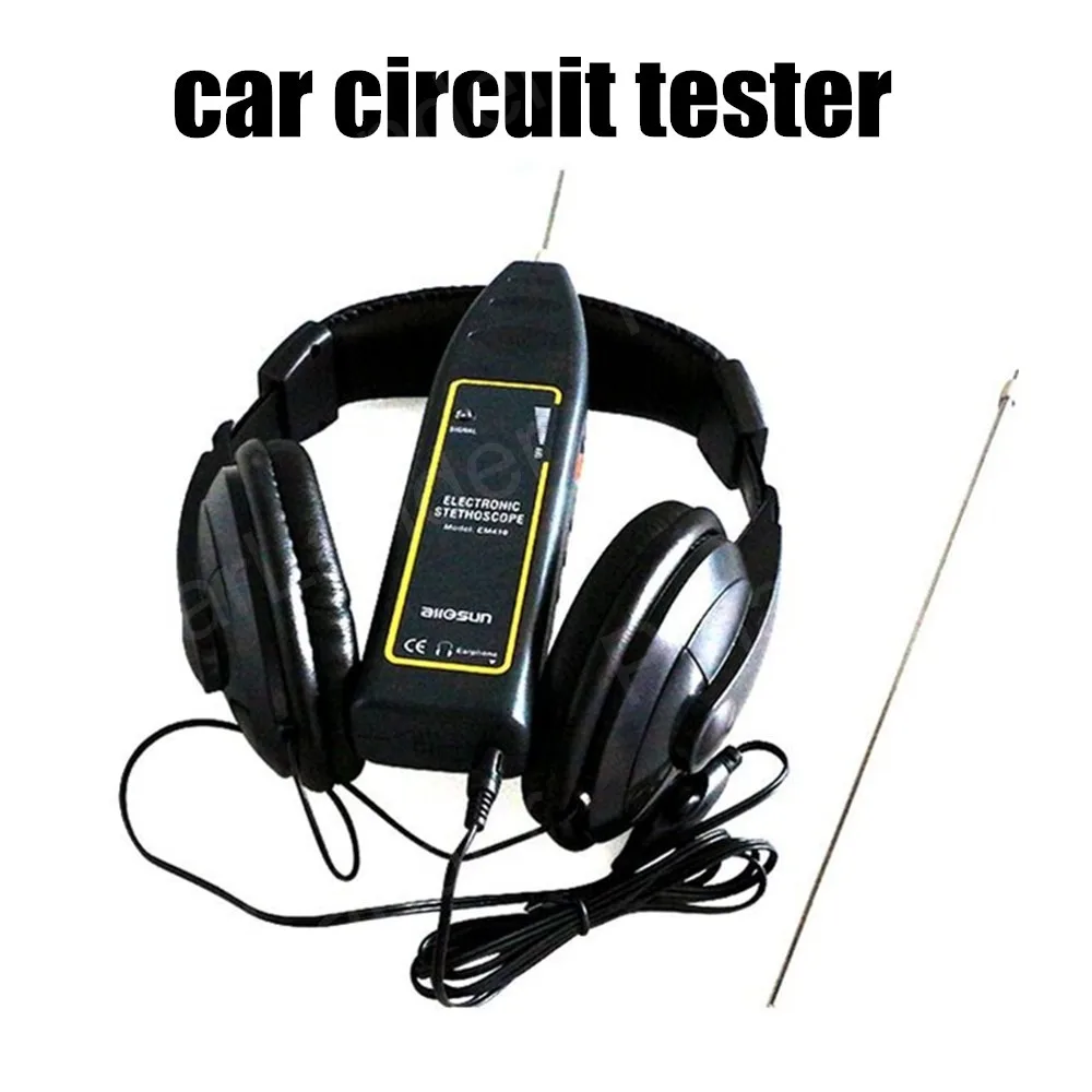 Automotive Noise Finder Electronic Stethoscope Machine Engine Diagnose 100Hz 10kHz Car Truck Automotive Noise Sensor