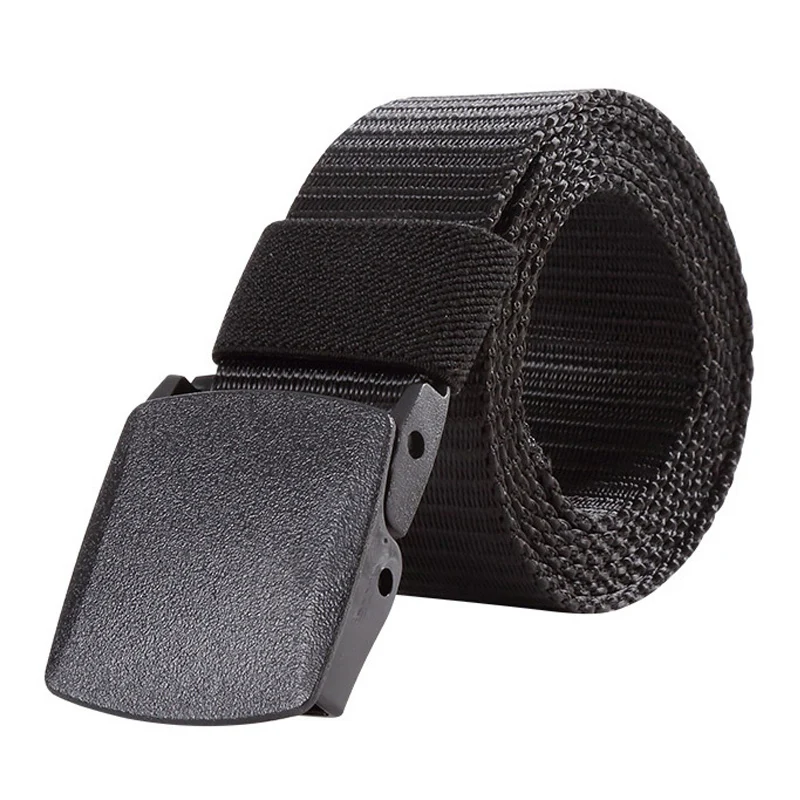 125CM Length Mens Womens Outdoor Metal Buckle Nylon YKK Waist Belts Multicam Molle Automatic Buckle Army