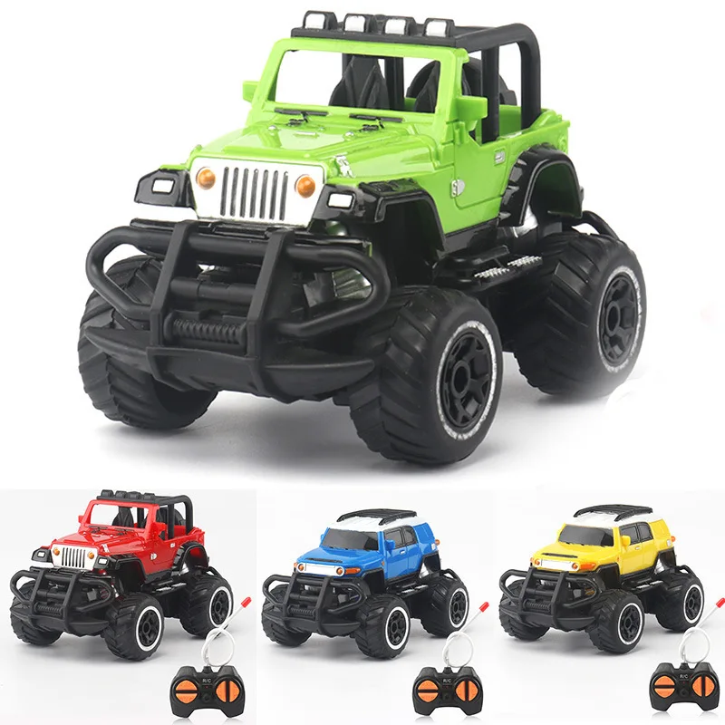 

Children's large remote control car Jeep off-road climbing truck boy toy electric four-wheel drive model racing