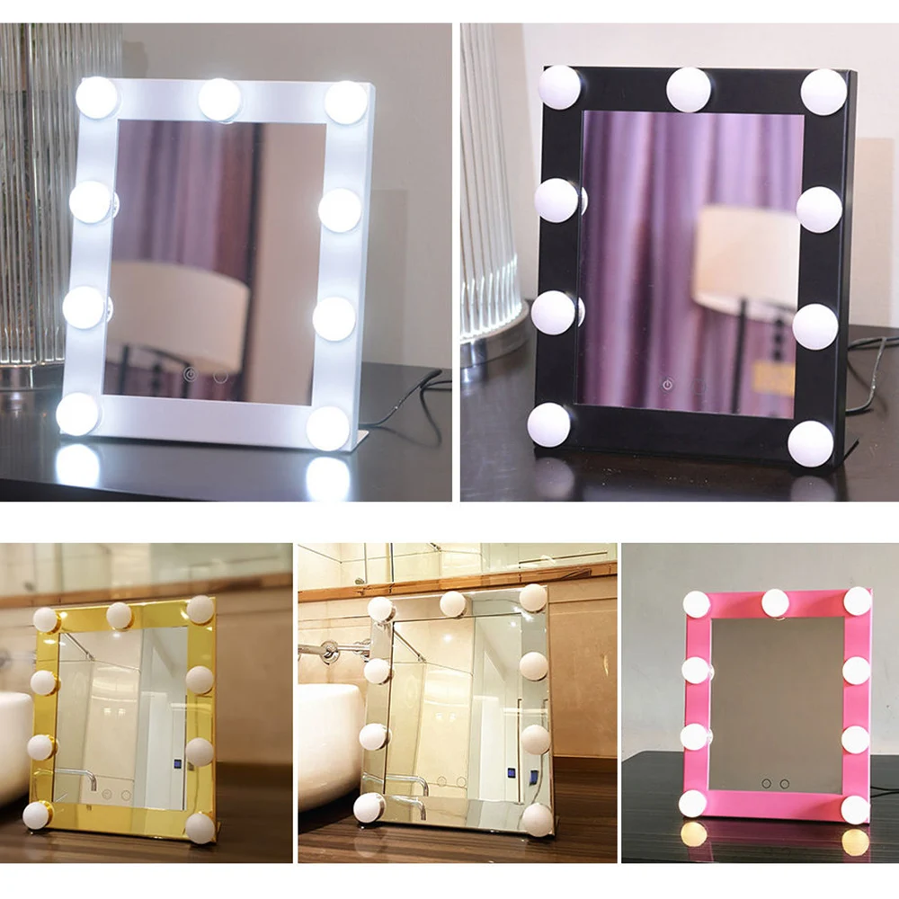 Hot Sale Vanity Lighted Hollywood Makeup Mirrors With Dimmer Stage Beauty Mirror LED Bulb China Hot Sale Vanity Lighted Hollywood Makeup Mirrors With Dimmer Stage Beauty Mirror LED Bulb China