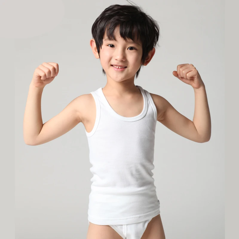 The B-Style TB Baby Boys Girls Cotton Tank Top Toddler Super Soft Undershirts 
