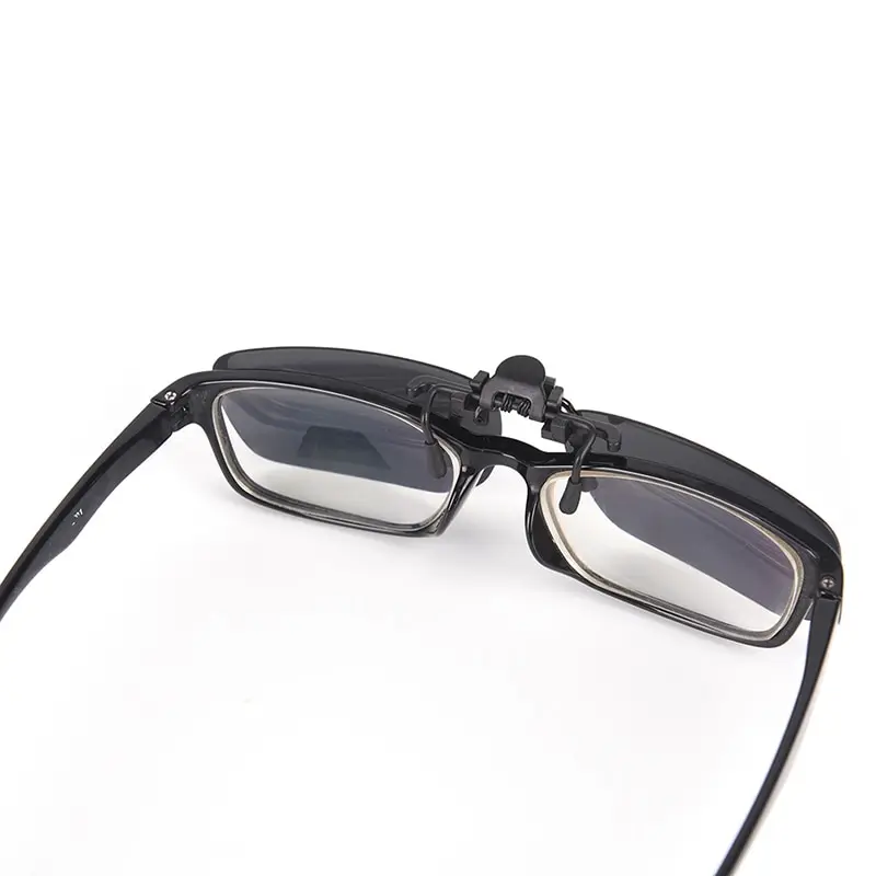 Мужские и женские солнцезащитные очки для Вождения Поляризованные клип для близорукости короткий прицел цельный