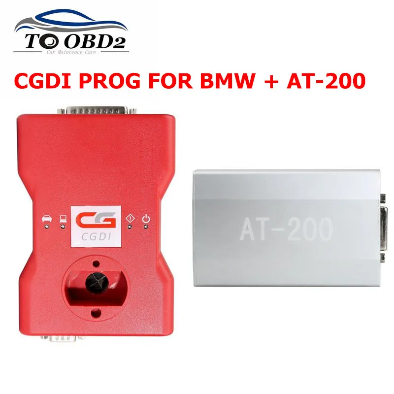 CGDI Prog для BMW MSV80 автоматический ключ программист и AT-200 AT200 ECU чтение данных, программист письма и сканер OBD Изготовитель: БД - Цвет: CGDI PROG AND AT-200