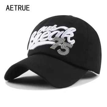 

AETRUE Fashion Baseball Cap Hats For Men Snapback Hat Women Cotton Bone Hip Hop Fitted Cap Casquette Casual Gorras Summer Caps