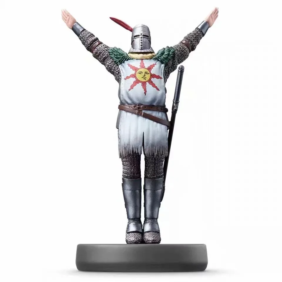 Статуя DARK SOULS Solaire of Astora Sun Warrior поздравление с солнцем ПВХ фигурка модель игрушки 10 см - Цвет: Opp Bag