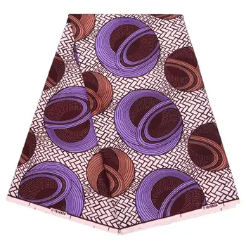 

Ankara African Polyester Wax Prints Fabric Binta Real Wax High Quality 3/6yard African Fabric for Party Dress